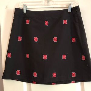 Cute NC State Skirt to show your Wolfpack pride.
